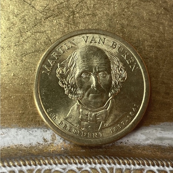2008 D Presidential Dollar Martin Van Buren US Coin - Picture 3 of 6